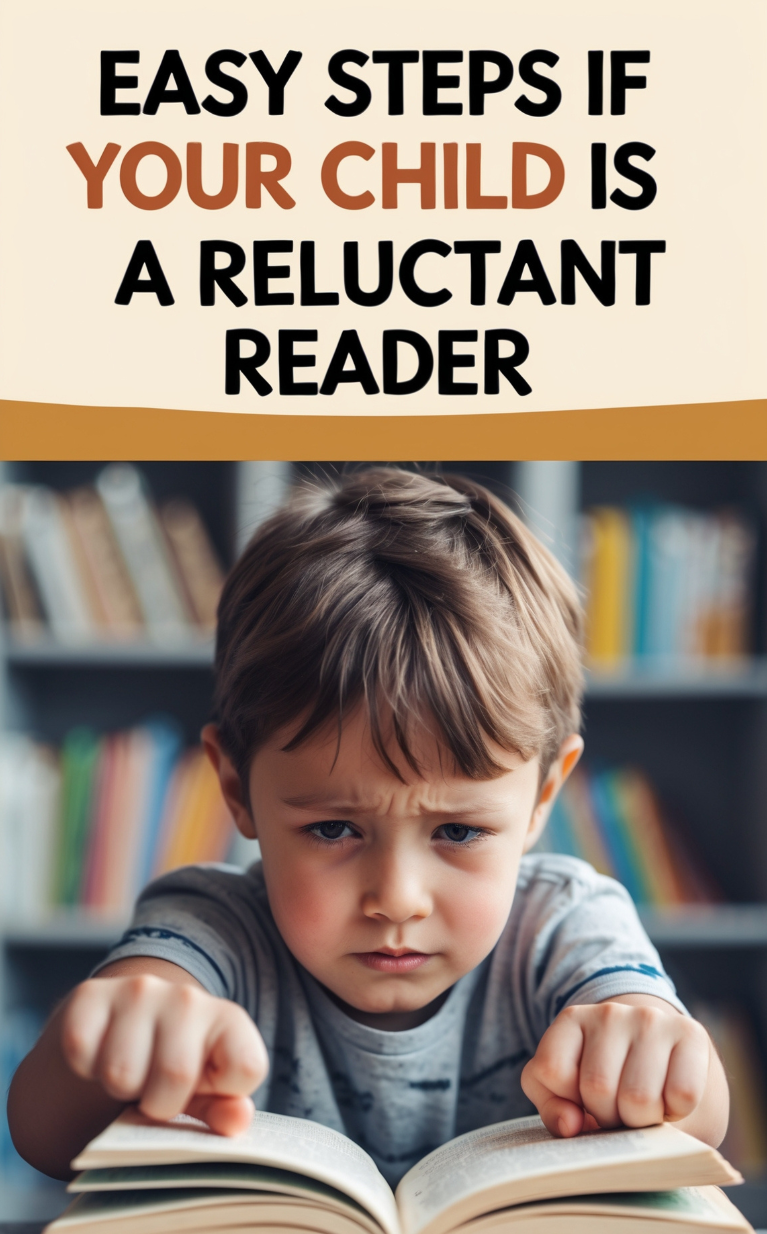Easy Steps if Your Child is a Reluctant Reader